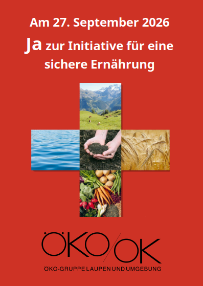 Ja zur Initiative für eine sichere Ernährung